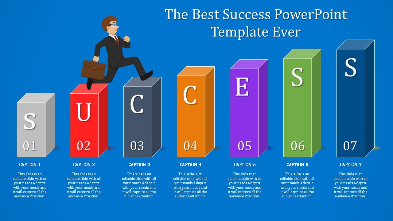Elegant Success PowerPoint Slides